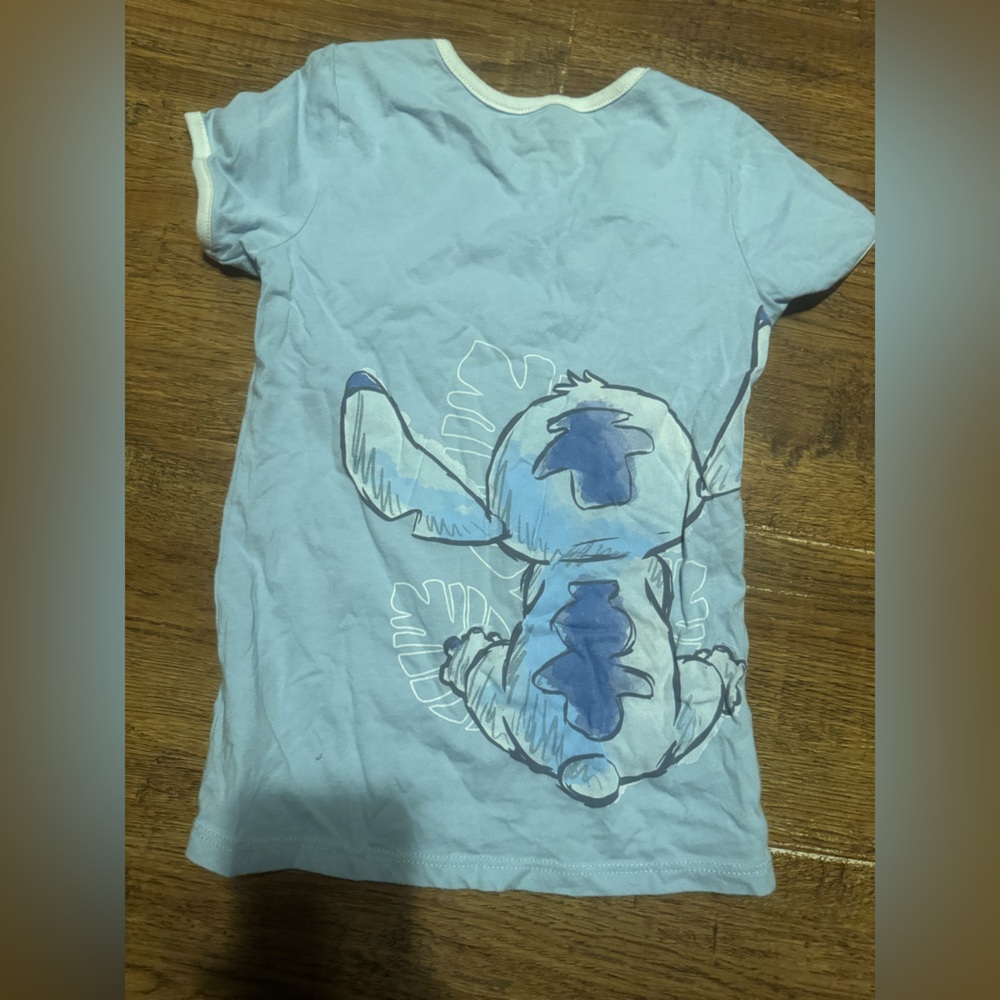 Stitch sequined tee Ohana girls 6-6X - Picture 3 of 3